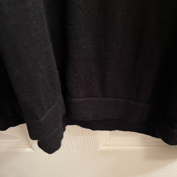 AUGUST SILK~BLACK ~SWEATER/ BLOUSE~NWOT~ M - Picture 3 of 5
